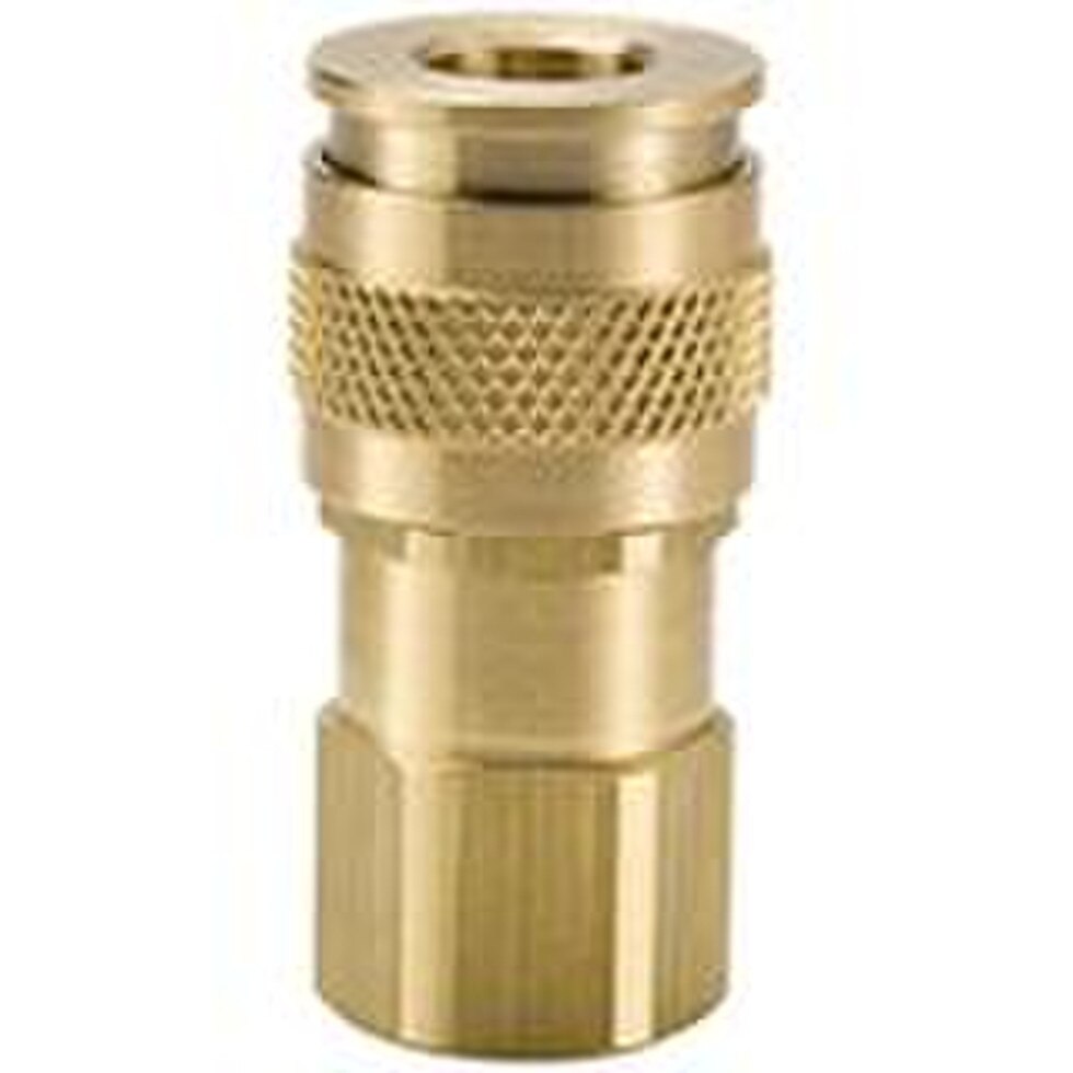 Brass UC Series Coupler with Female Threads Depatie Fluid Power